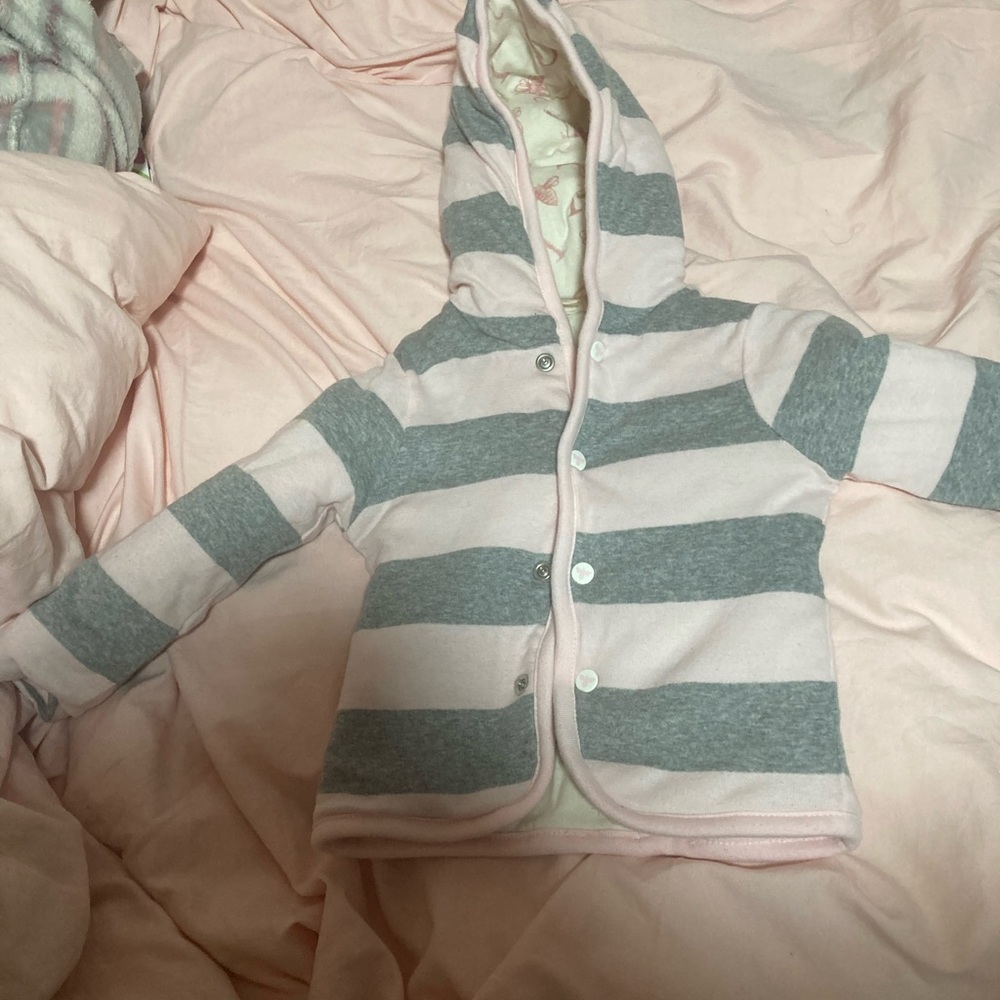 Burt’s bees reversible rugby jacket size 12 months